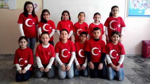 Güzide Yılmaz İlkokulu-12 Mart İstiklal Marşının Kabulü