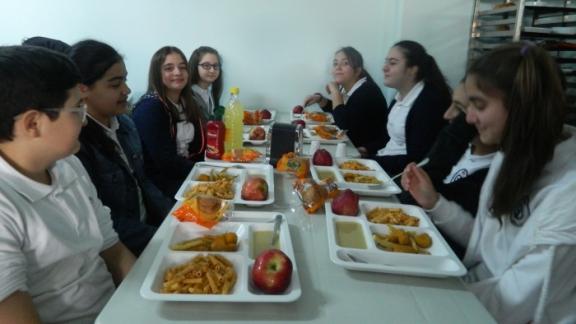 Güzin Dinçkök Ortaokulu - Okulumuz Yemekhanesi Açıldı...