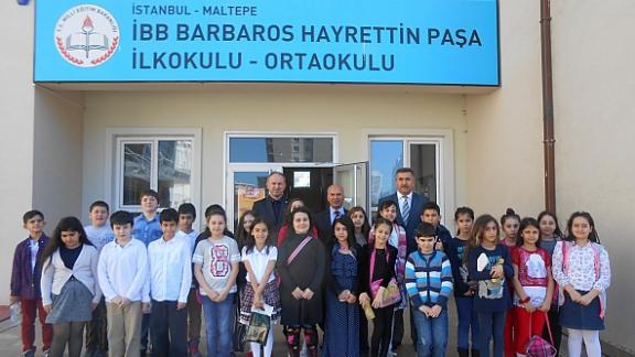 Bağlarbaşı İlkokulu- İBB Barbaros Hayrettin Paşa İlkokulu Kütüphane Gezisi