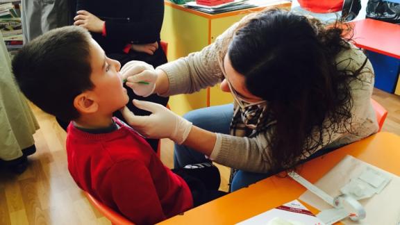 Evliya Çelebi İlkokulu- Ağız ve Diş Sağlığı ile İlgili Bilgilendirme Semineri Verildi Öğrencilerimize Tarama Yapıldı 