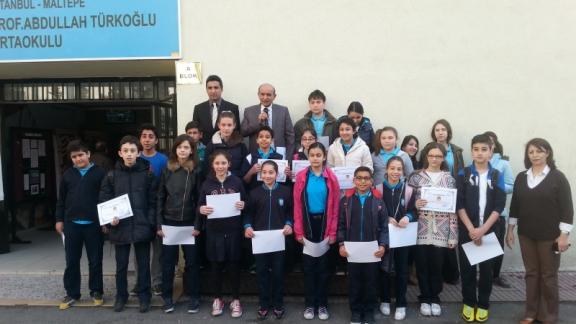 Prof. Abdullah Türkoğlu Ortaokulu - Mart Ayı Ayın Öğrencileri