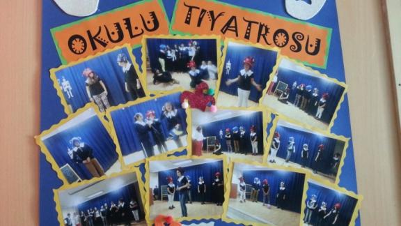 Prof. Abdullah Türkoğlu Ortaokulu - Öğrenciler Çocuk Tiyatrosu Sahneledi