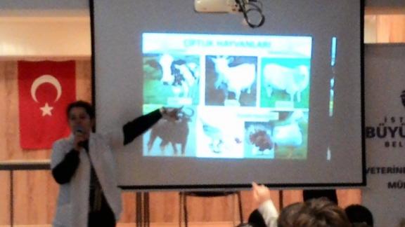 Güzide Yılmaz İlkokulu-İstanbul Büyükşehir belediyesinden gelen veteriner hekimimiz bize hayvanlar hakkında değerli bilgiler verdi.