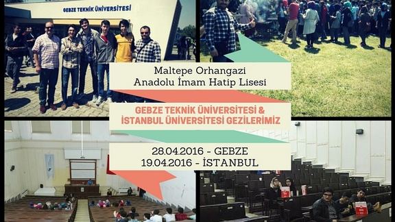 Maltepe Orhangazi Anadolu İHL Yeni Üniversiteler Tanıyoruz
