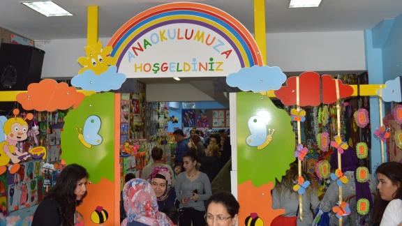 Güzide Yılmaz İlkokulu-Anasınıfı Sergimiz Açıldı