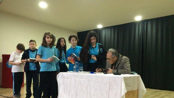 İBB Barbaros Hayrettin Paşa Ortaokulu - Yazar Osman Yıldız Okulumuzda Söyleşi Düzenledi