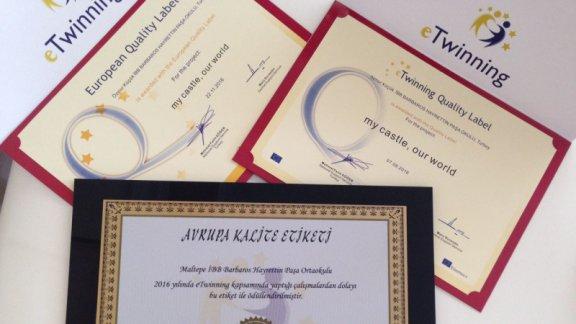 İBB Barbaros Hayrettin Paşa Ortaokulu - eTwinning Kalite Etiketleri Ödül Töreni