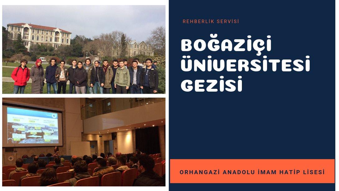 Orhangazi Anadolu İmam Hatip Lisesi-Boğaziçi Üniversitesi Gezimiz