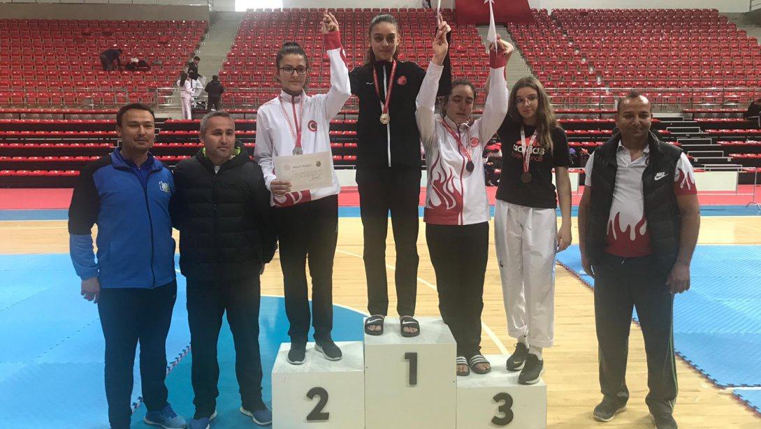 Türkiye Tekvando Şampiyonası Türkiye 3´üncüsü