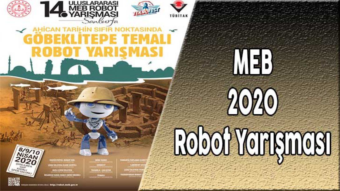 14. Uluslararası MEB Robot Yarışması 