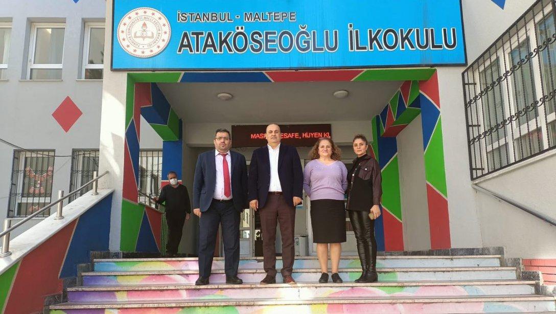 İlçe Milli Eğitim Müdürümüz Hüseyin Aydoğdu, Ataköseoğlu İlkokulumuzda Özel Eğitim Sınıflarını ziyaret ederek yapılacak düzenlemeler hakkında bilgi aldılar.