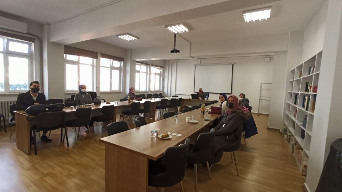 Din öğretimi genel müdürlüğü tarafından hazırlanan kalite takip (DÖGEP) Maltepe  Kasım ve Aralık ayı  toplantıları gerçekleştirildi.
