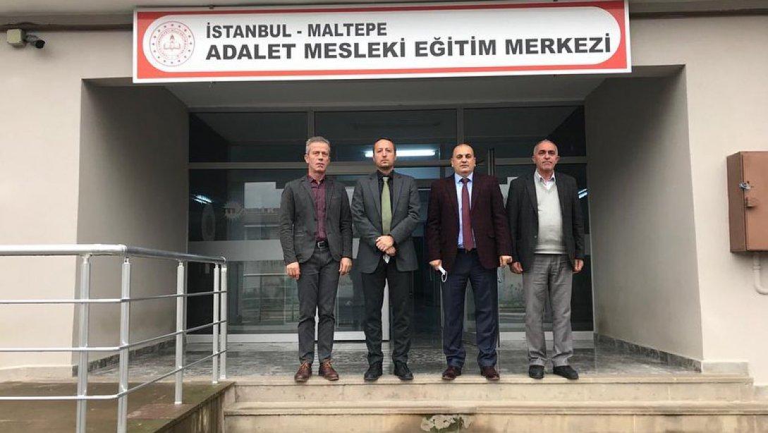 İlçe Milli Eğitim Müdürümüz Sn. Hüseyin Aydoğdu, Maltepe Cezaevi Kampüsü içinde bulunan Adalet Mesleki Eğitim Merkezimizi ziyaret ederek incelemelerde bulundu.