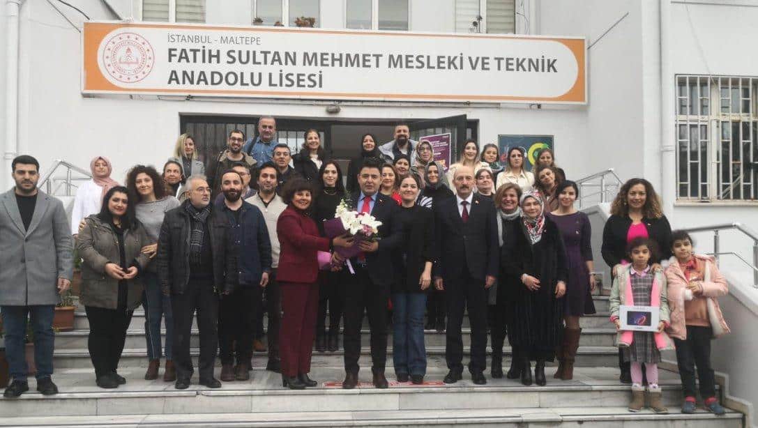Ulaştırma ve Altyapı Bakan Yardımcımız Sn. Osman Boyraz Fatih Sultan Mehmet Mesleki ve Teknik Anadolu Lisesi'ni Ziyaret Etti. 
