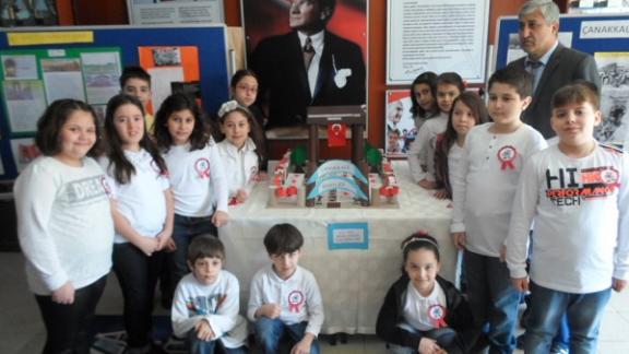 Kadir Has İlkokulu Çanakkale Zaferi´nin 100. Yılını Kutladı.