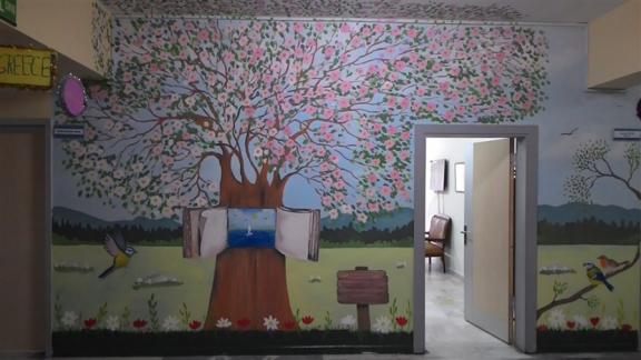 Güzide Yılmaz İlkokulu-Duvarlarımıza Bahar Geldi