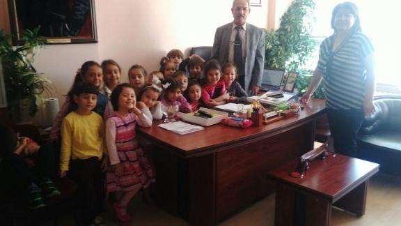 Albay Niyazi Esen İlkokulu Öğrencileri Okul Tanıtım Gezisinde