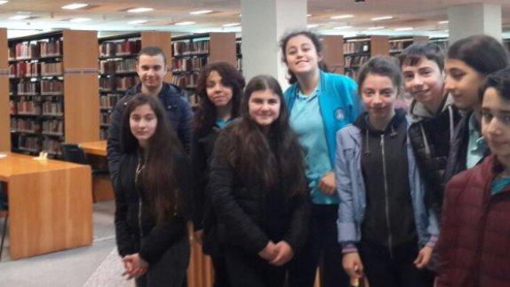 İBB Barbaros Hayrettin Paşa Ortaokulu -  İsam Kütüphane Gezisi