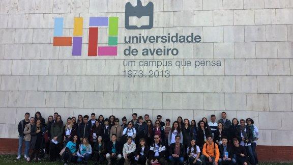 Küçükyalı Rezan Has Anadolu Lisesi Erasmus+ KA219 Foresee the Future Projesi İçin Portekizin Porto Şehrindeydi