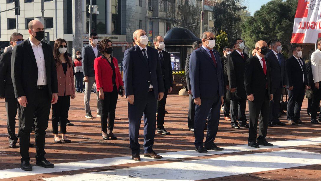 Türkiye Büyük Millet Meclisi'mizin açılışının 101. Yılı, Ulusal Egemenlik ve Çocuk Bayramı Çelenk Sunma Töreni, Maltepe Atatürk Anıtı'nda gerçekleştirildi. 