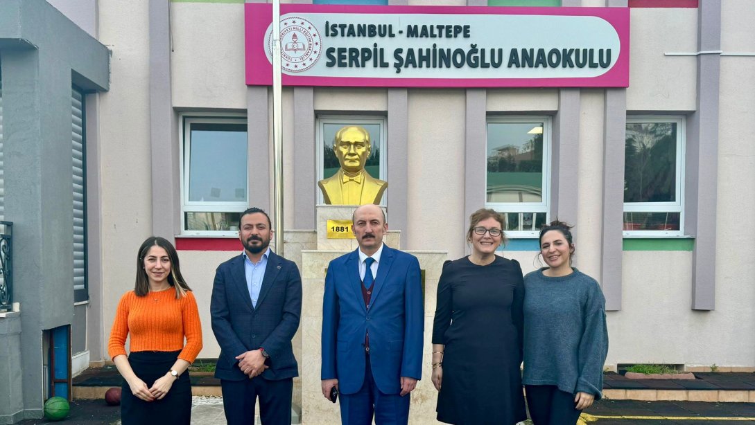 İlçe Millî Eğitim Müdürümüz Murat Altınöz Serpil Şahinoğlu Anaokulu'nu Ziyaret Etti.