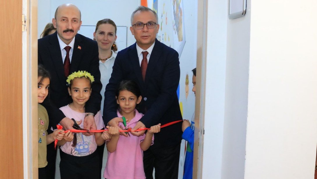 Suzan Ahmet Yalkın İlkokulunda ''Ödev Evi'' Açıldı.
