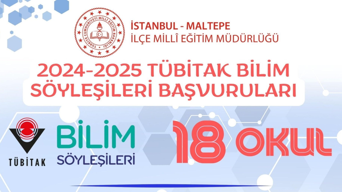 TÜBİTAK Bilim Söyleşileri Programına Başvuruda Bulunan Okullarımız